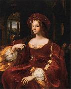 RAFFAELLO Sanzio, Portrait of Dona Isabel de Requesens, Vice-Queen of Naples